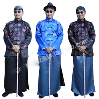 chinese style ancient costume rich man minister gown robe traditional chinese wedding dress tang suit landlord clothing