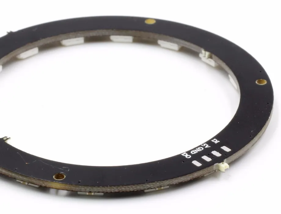 16 бит X WS2812 5050 RGB светодиодная кольцевая лампа со встроенными