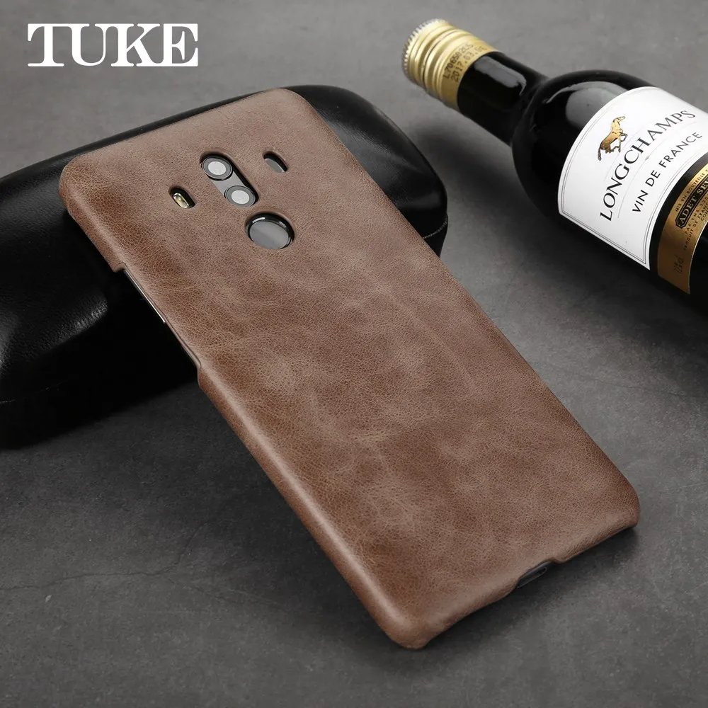 For Huawei Mate 10 Pro Case Cover Luxury Cute Genuine Leather Hard Slim Protect Phone for Mate10 Back | Мобильные телефоны и