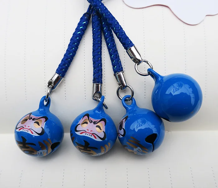 Omamori Damo Bell веревка кулон в форме колокольчика брелок Подвеска DIY сумка для