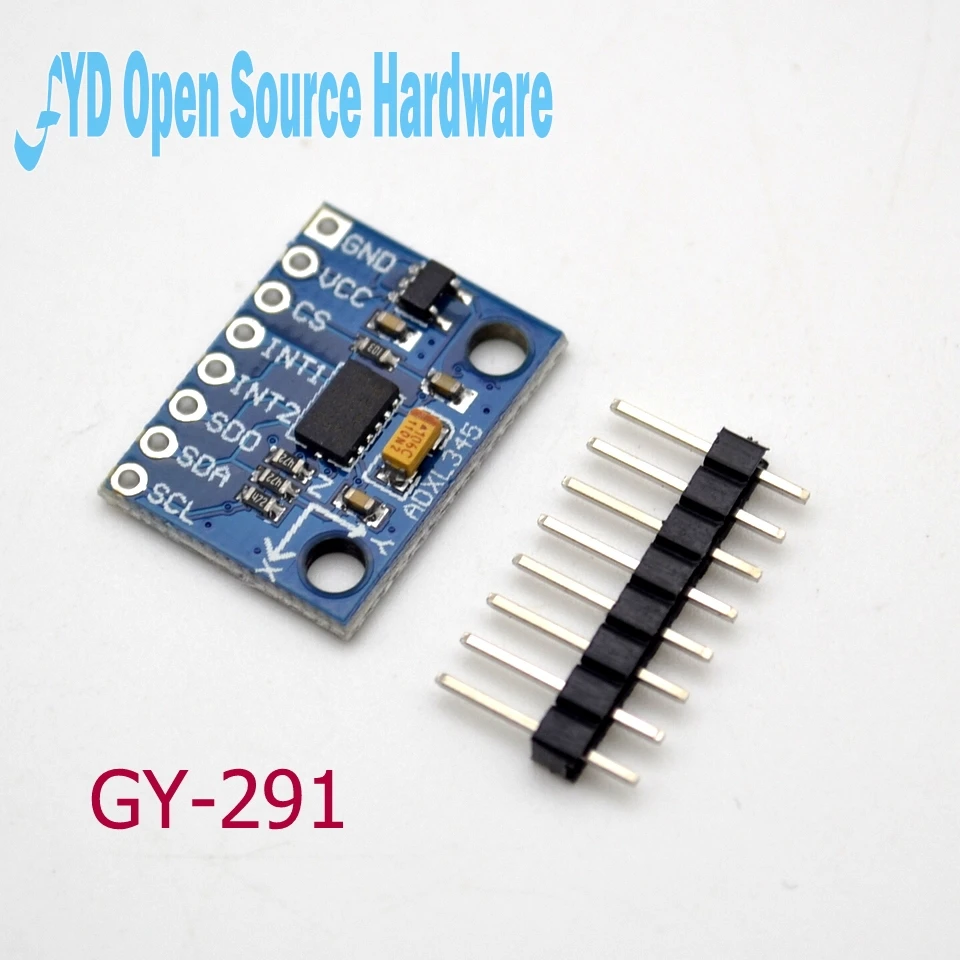 3 оси цифровой датчик гравитации модуль ускорения передача IIC/SPI GY 291 ADXL345 1 шт.|sensor