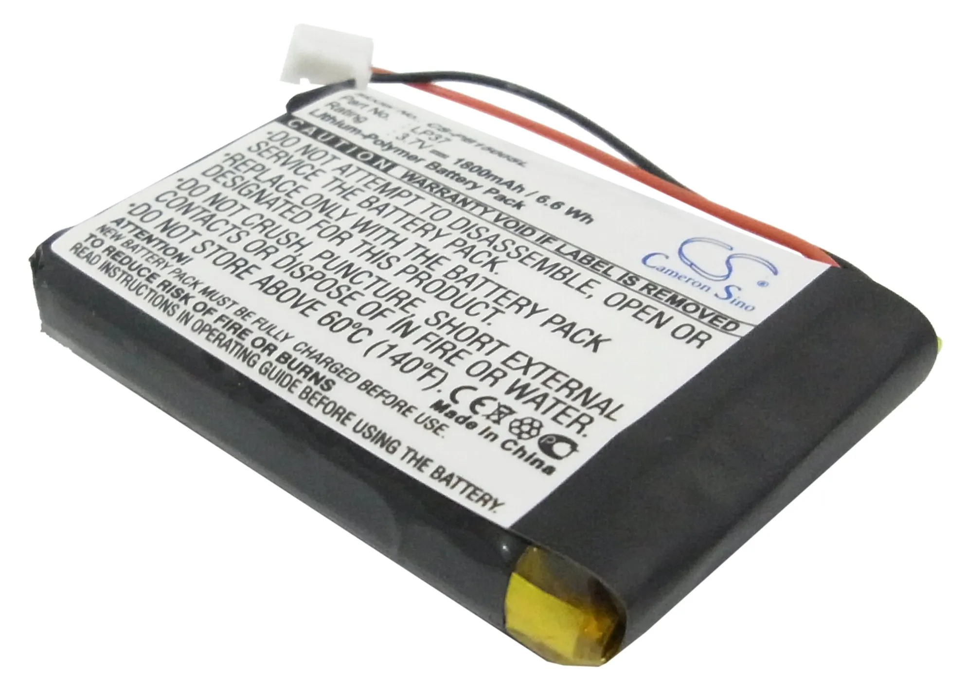 Cameron Sino 1800mAh аккумулятор LP37 для чистого цифрового кармана DAB1500 Pocketdab 1500