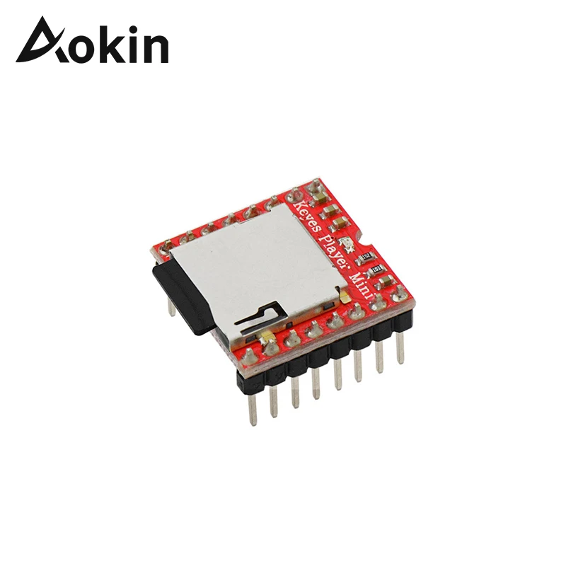 Модульный мини mp3 плеер Aokin модуль с TF картой и U диском плата аудио голосового