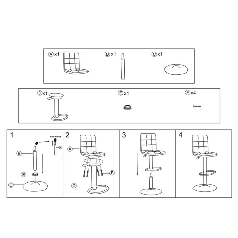 Домашние комплекты ночного белья из 2 предметов кожаный поворотный барный стул