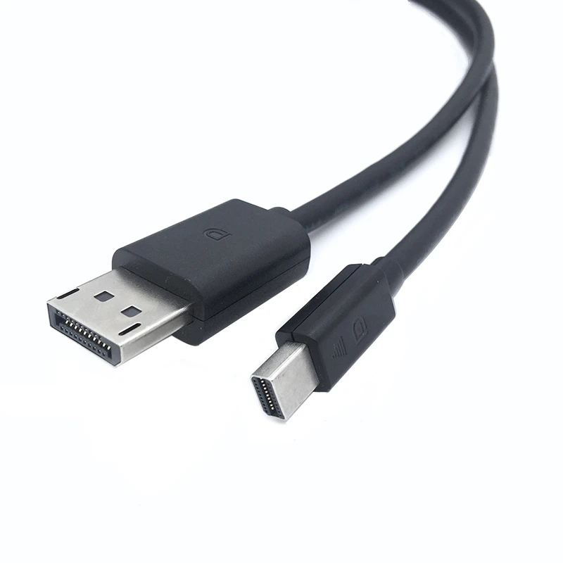 

MINI DP male to DP male cable 4k for Macbook Computer Laptop 1.8m black color