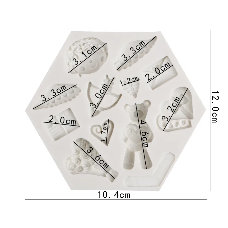 Силиконовые формы для украшения торта шоколадной мастики кухонные гаджеты | Дом
