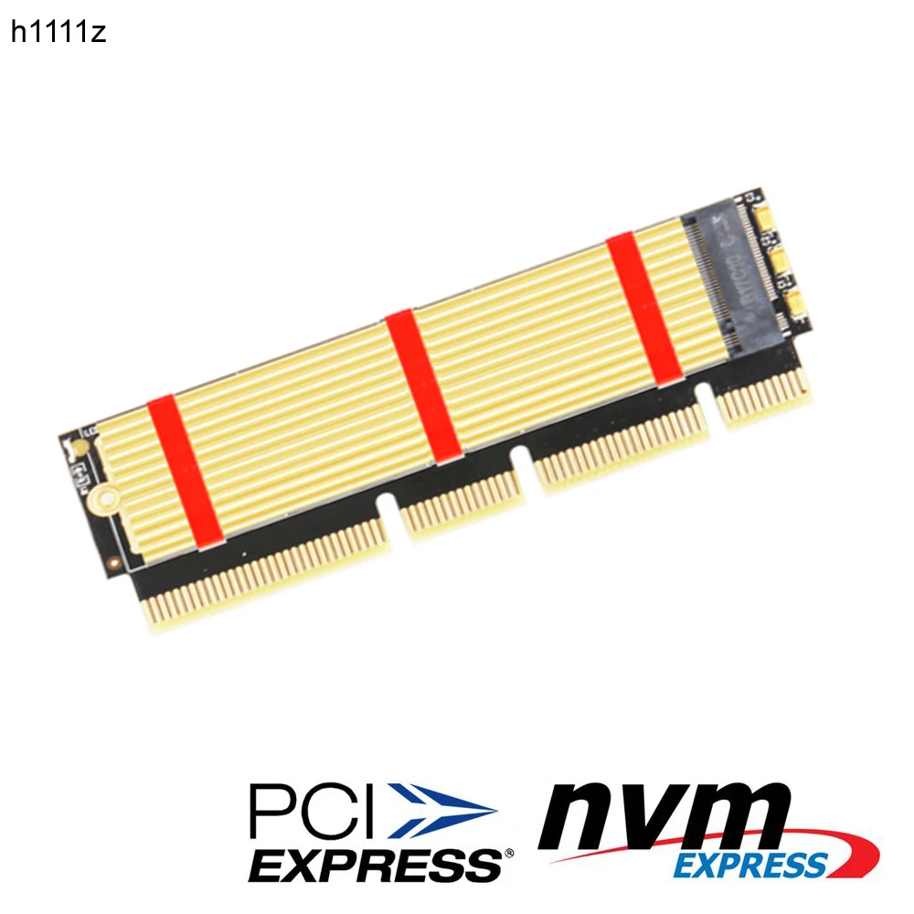 M.2 NVMe SSD NGFF к PCI E 3 0 X4 X8 X16 адаптер M Соединитель в форме ключа переходная карта
