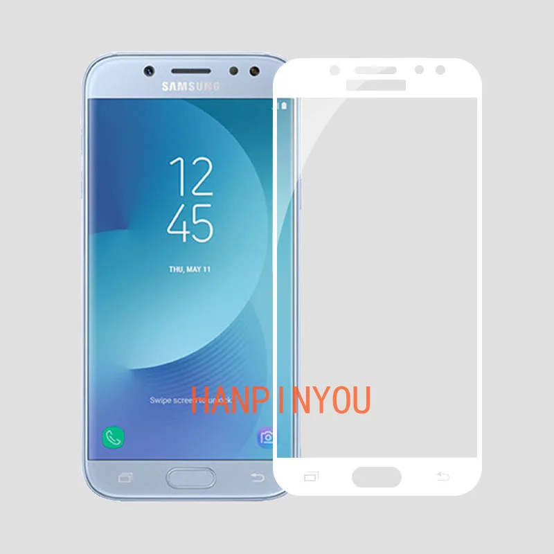 Для Samsung Galaxy J5 (2017) J530/J5 Pro Полное покрытие закаленное стекло Защита экрана Ультра