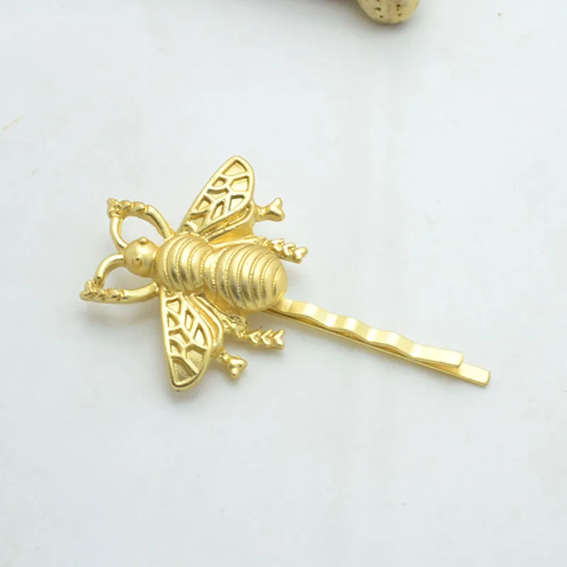 Модные аксессуары ювелирные изделия Новые Симпатичные Bee волос одежда Pin подарок