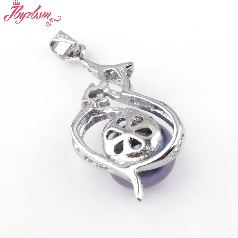 Бусины Из Натурального пресноводного жемчуга 10 мм 1 шт. 18 х30 мм|pendants wholesale|pendant