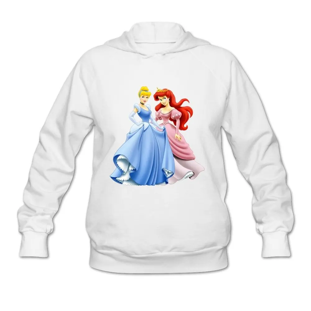 О-образным вырезом Золушка Толстовки Для женщины Капюшоном | Женская одежда