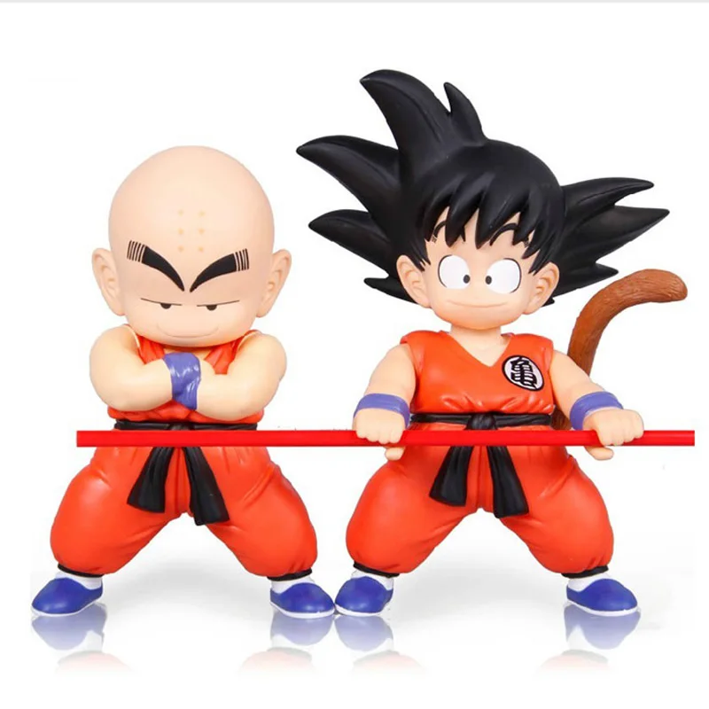 2 шт./компл. Dragonball Z крилин куририн Сон Гоку Kakarotto ПВХ Фигурки игрушки|toy rabbit|toy artfigure