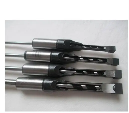 Woodstock Mortising Chisel Set 1/4-to-1/2-Inch 4-Piece bits Drill Square Holes |