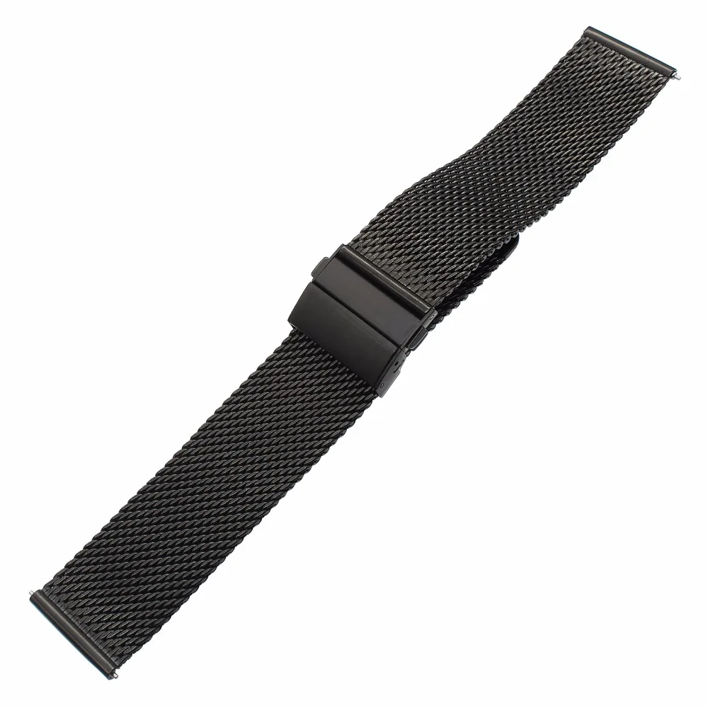 Ремешок Миланская петля + застежка бабочка 18 мм 20 22 для Huawei Watch 1st/Fit/2 (спортивный)/2