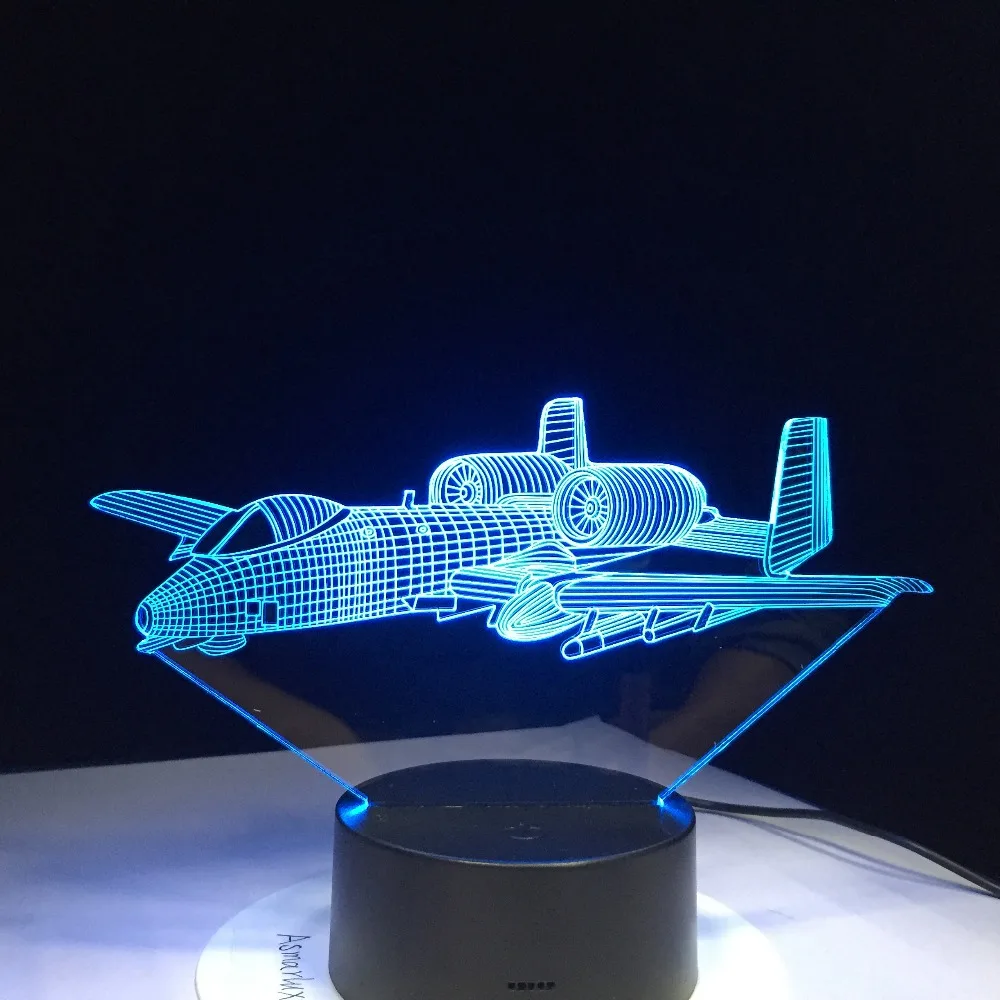 3D светильник с пультом дистанционного управления светодиодсветодиодный