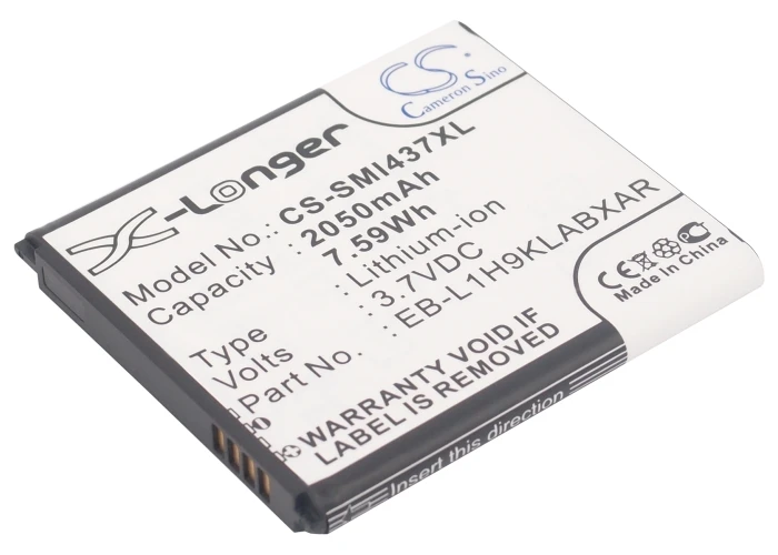 Cameron Sino Высококачественная батарея 2050 мАч для AT&T Galaxy Express GT I8730 SGH I437|battery for|cameron