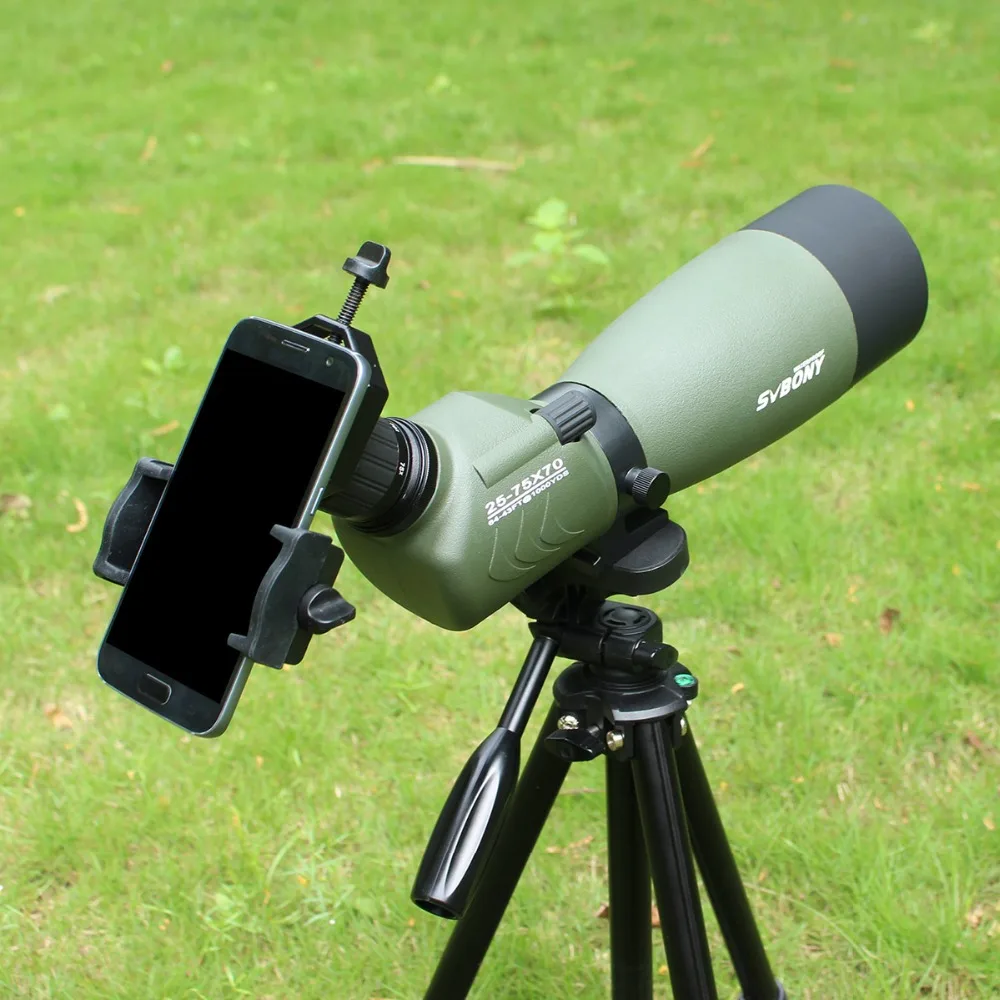 SVBONY Зрительная труба SV14 Zoom BAK4 водонепроницаемый 25 75x70mm 45 De угловой стрельба из
