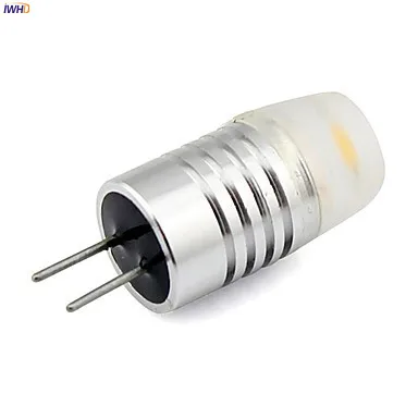 IWHD 10 шт G4 LED 12V лампа COB 80LM Высокая мощность мини двухконтактные лампы заменить