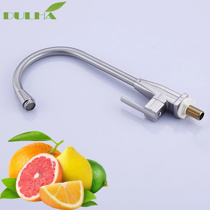 Кухонный кран смеситель 360 градусов поворотные краны из нержавеющей стали для