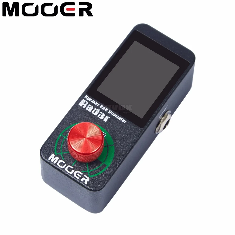 Mooer радар Динамик кабины Simulator педаль эффектов 30 модели напольные эффекты для