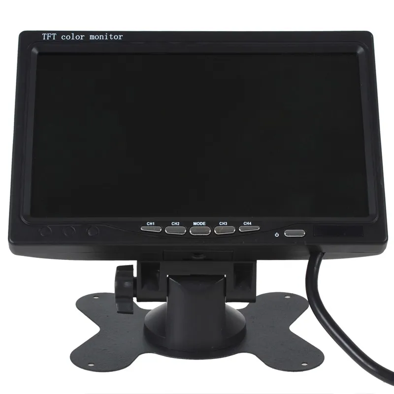 7 &quotвидео вход TFT lcd 4 Сплит четырехъядерный цветной экран монитор