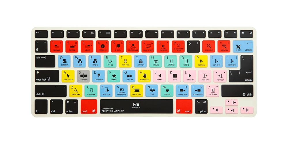 Чехол для Macbook A1278 Apple Find Cut Pro X KC с короткими рукавами и клавиатурой Final | Компьютеры