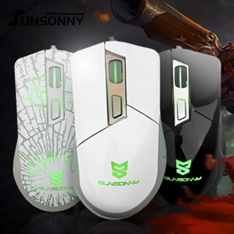 Проводная USB мышь Sunsonny для ноутбука 7 цветов|laptop privacy screen 3m|laptop testerlaptop hard drive adapter |