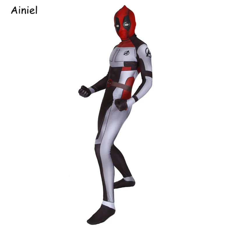 Костюм для косплея по мотивам фильма Endgame Квантовый мир маска Дэдпула костюм
