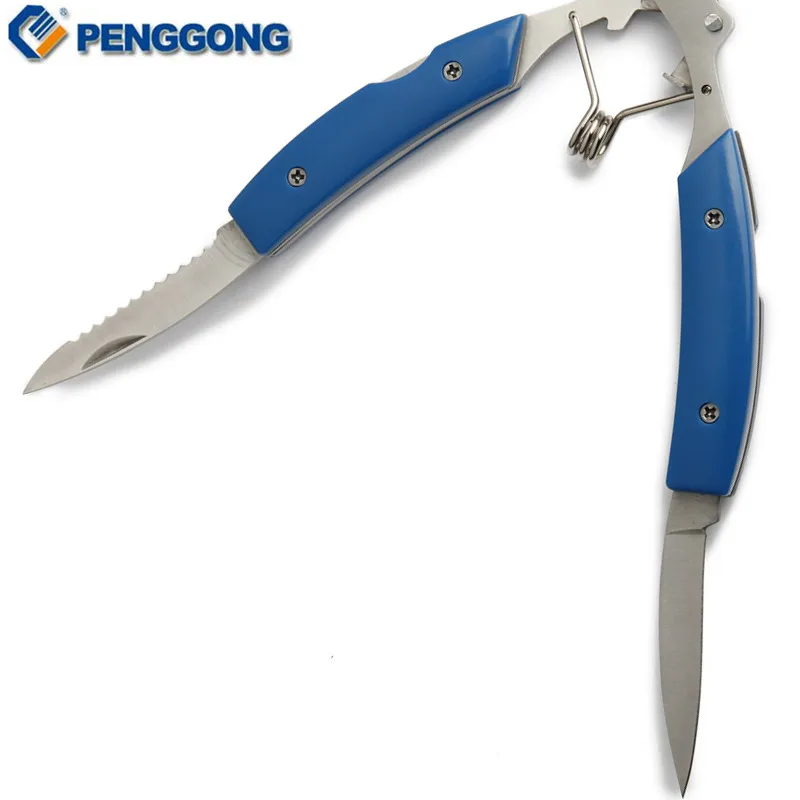 Pengong рыболовные плоскогубцы из нержавеющей стали многовитковые режущие Наборы