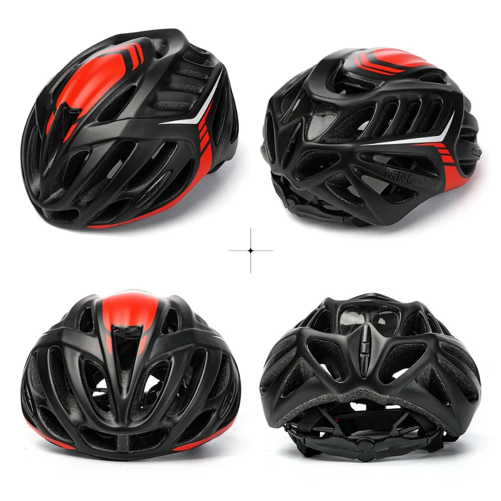 Kingbike Сверхлегкий дорожный велосипедный шлем MTB цельнолитые дорожные
