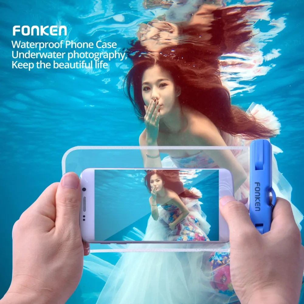 Универсальный Водонепроницаемый Чехол для телефона водонепроницаемая сумка с