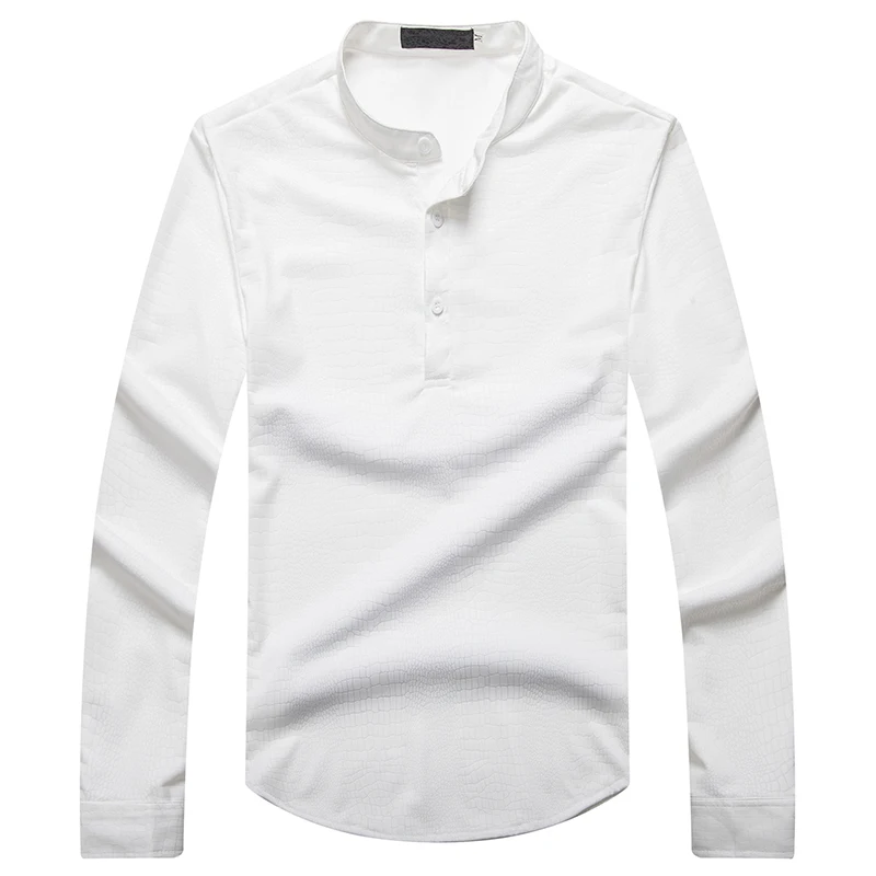 Hot Nightclub Silver Men Shirt Masculina Metallic Shiny Stage Performance Fashion Slim Fit Long Sleeve Hip Hop Dress Shirts | Мужская