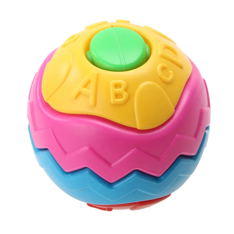 9 см смешные схватив младенческой ползет игрушка мяч головоломки деформация