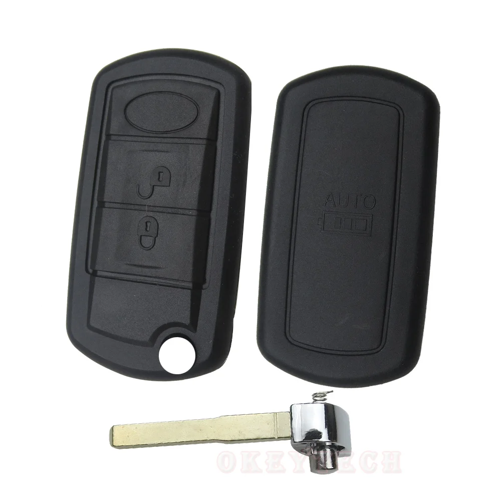 OkeyTech 3 кнопки для LAND ROVER Range Rover Sport LR3 открытие складной сменный пульт