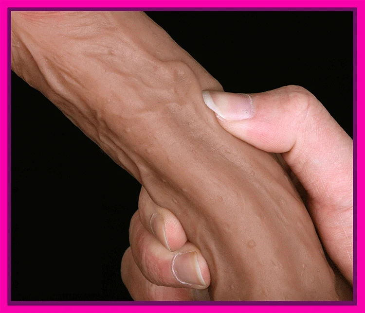 Секс магазин популярный супер мягкий силиконовый фаллоимитатор Реалистичная