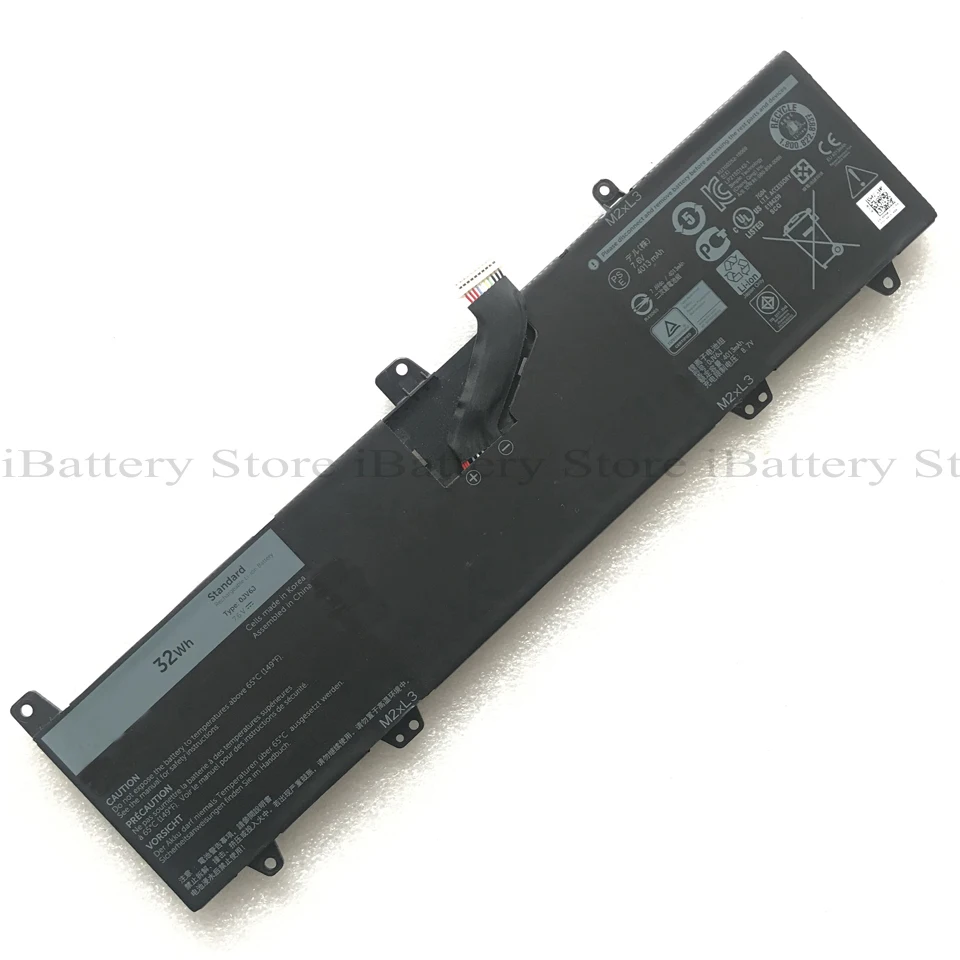 Оригинальный аккумулятор 0JV6J для Dell Inspiron 11 3000 3162 3164 3168 P24T Series PGYK5 | Компьютеры и
