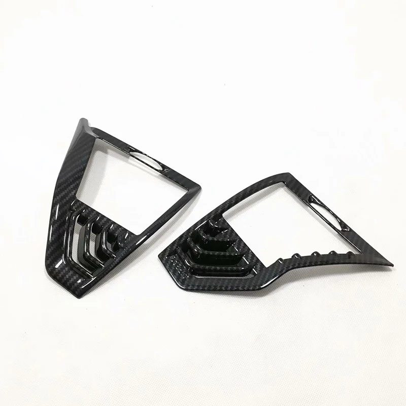 

For BMW X3 G01 X4 G02 2018 2019 ABS Matte and Carbon fibre Car left and right air outlet Cover Trim car styling accessories 2pcs