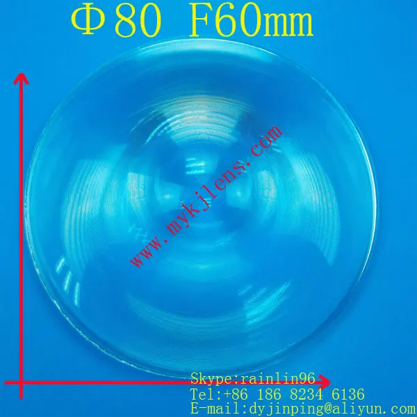 Fresnel Lens DIY TV Projection Solar cooker Diameter 80 mm Focal length 60mm free shipping D80MM F60MM lens