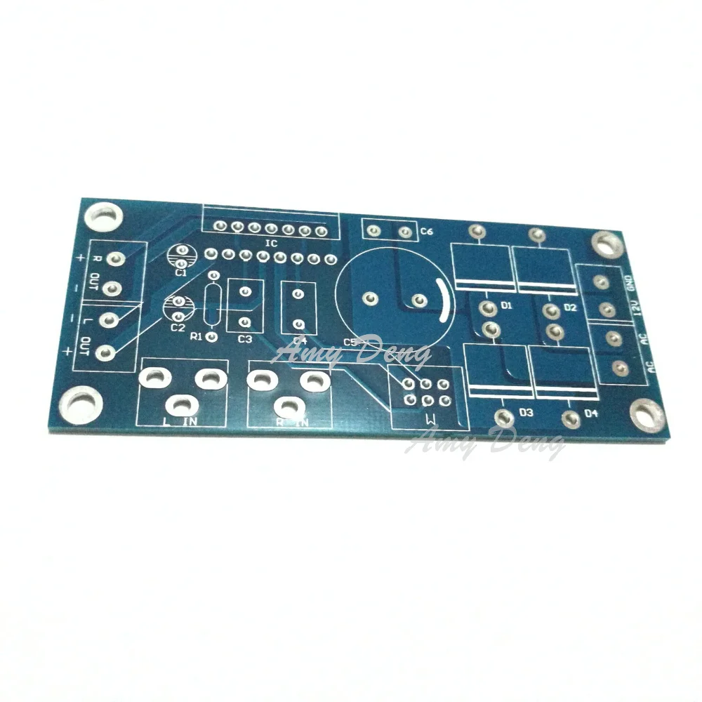 5 шт./лот двухканальный TDA7377 12 В (PCB пустая плата) усилитель питания переменного и