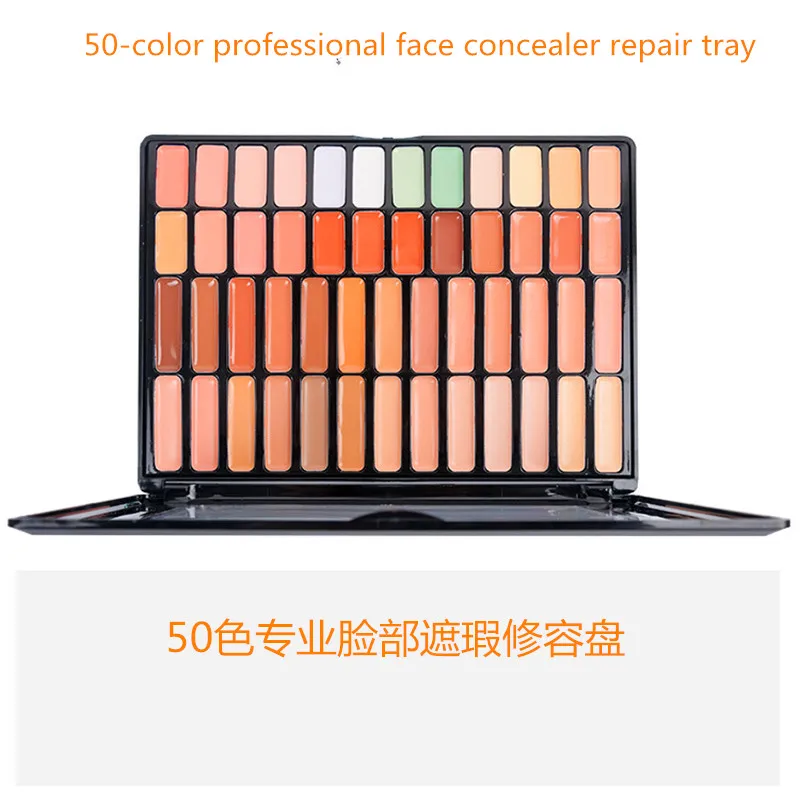 50-color консилер для лица изменение Осветление ЛИЦА блеск макияжа косметика
