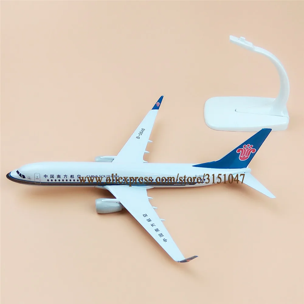 20 см Air China Southern Airlines Boeing 737 B737 модель самолета сплав Металл литье под давлением