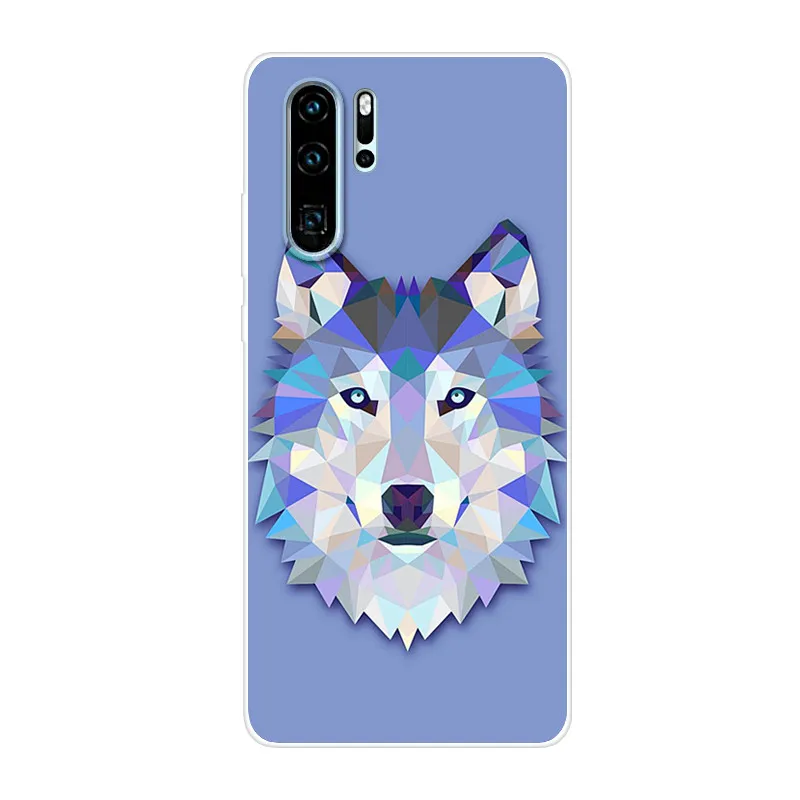 Мультяшный чехол для huawei P30 Pro силиконовый чехол ТПУ задняя крышка чехол для телефона для huawei P30 Pro VOG-L29 ELE-L29 P 30 Lite мягкий чехол - Цвет: 2