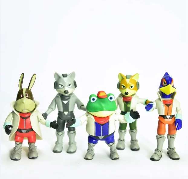 1 шт. 10,5 см starfox фигурка кукла Детская Коллекция ПВХ пластиковая игрушка d10