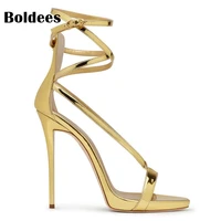 fashion summer women high heels sandals 12cm sexy stripper shoes party pumps shoes women gladiator sandals zapatos muje