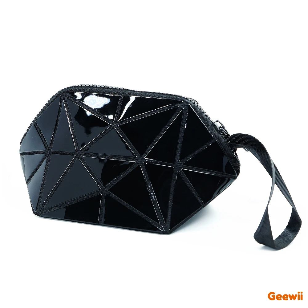 2019 Новая женская косметичка красочные туалетные модные геометрические складные