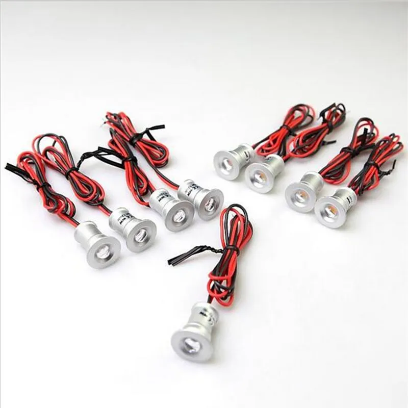 Светодиодный мини-светильник для лестницы 1 Вт 12 В постоянного тока светодиодный