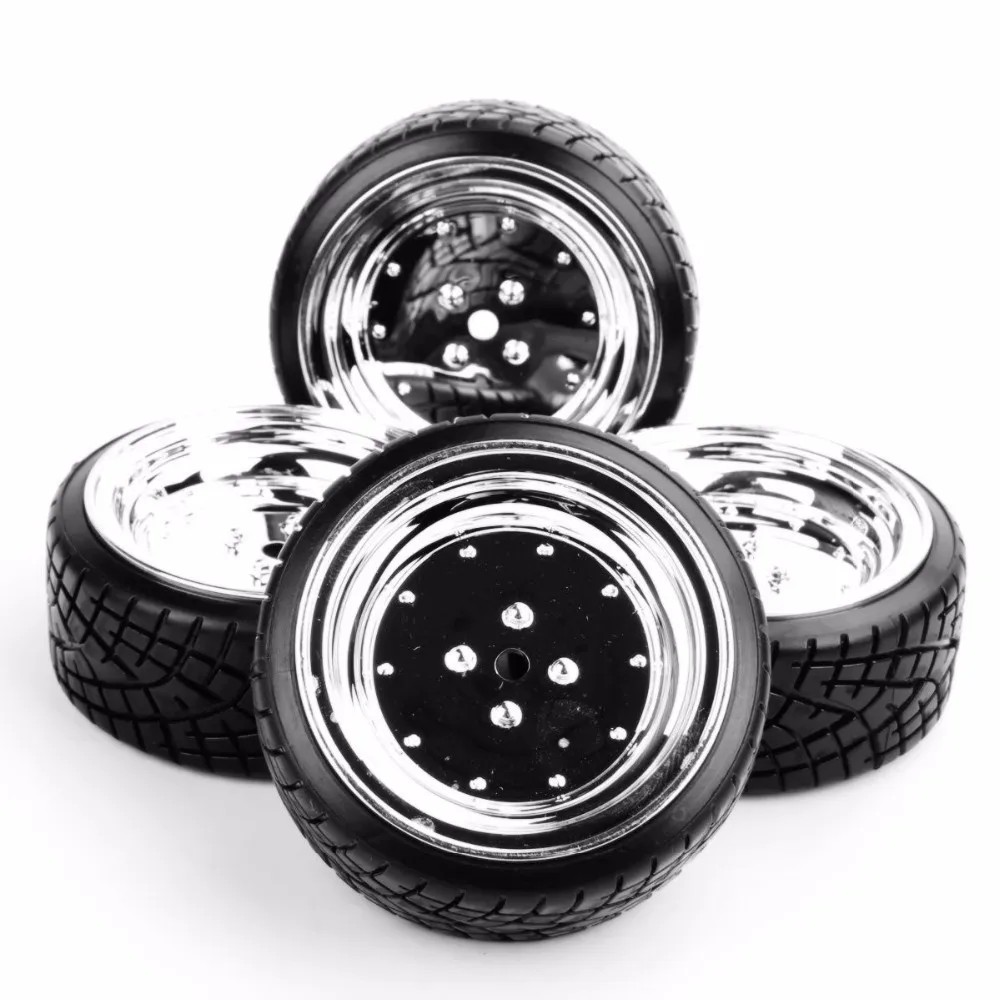 PP0290+ PP0107 1/10 Масштаб RC шины для дрифта и колесные диски с 6 мм смещением и 12 мм шестигранной подходит на дороге Модель автомобиля игрушки аксессуар