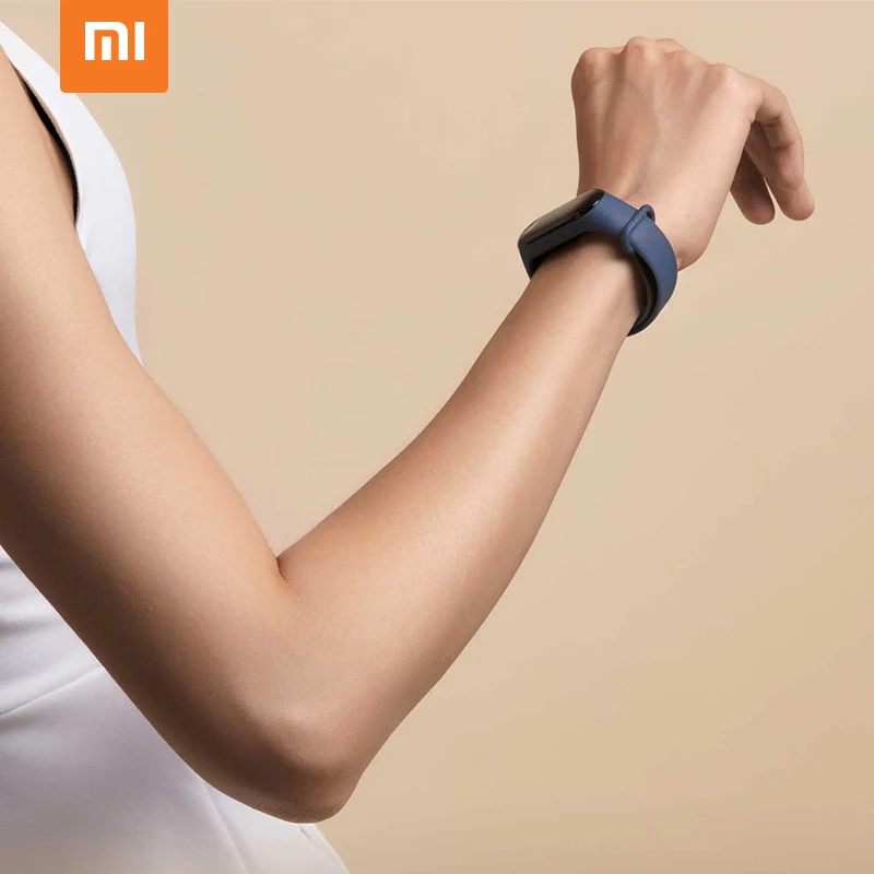 Xiaomi Mi группа 3 умный Браслет монитор сердечного ритма Смарт с 0 78 дюймов OLED