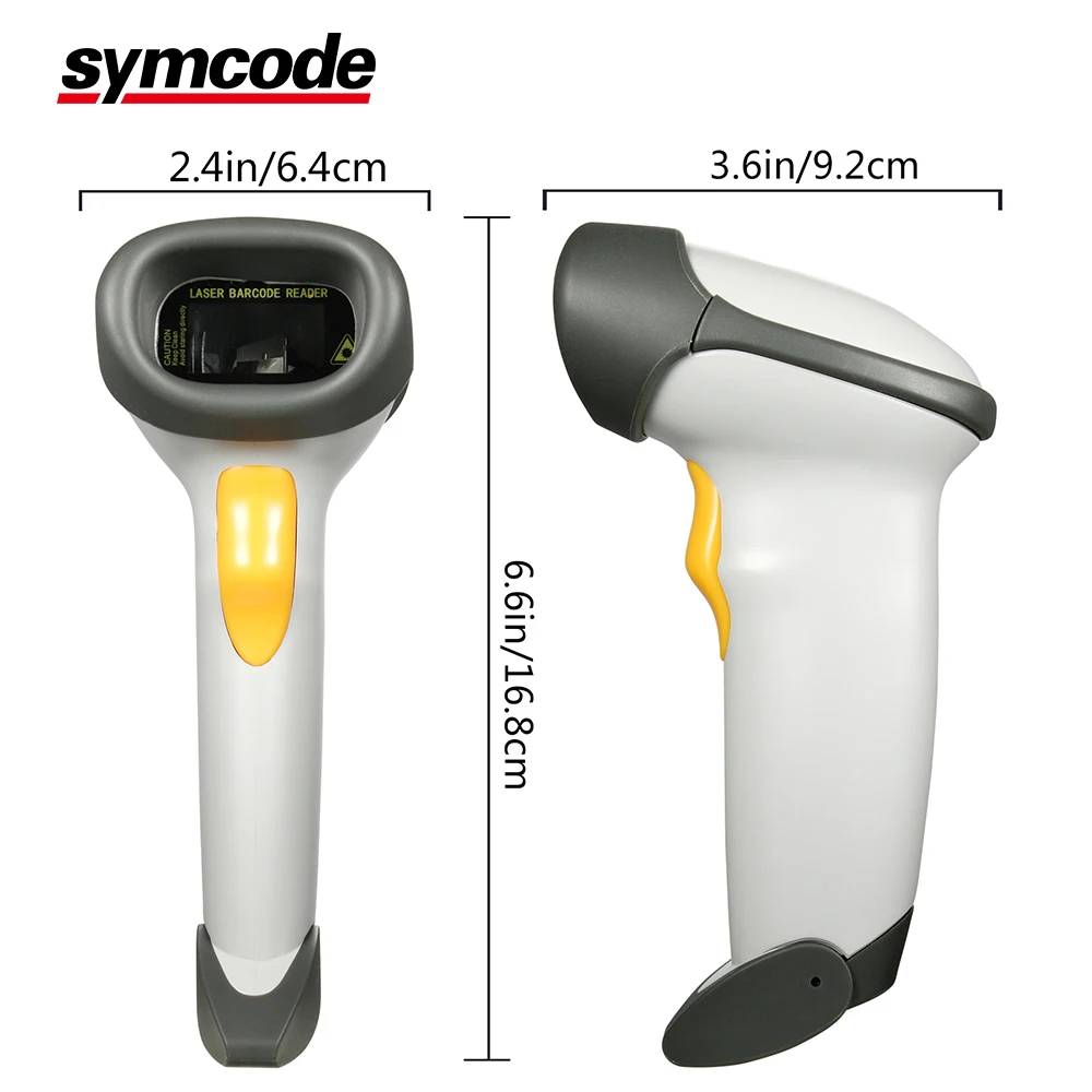USB сканер штрих-кода Symcode 1D лазерный проводной Ручной считыватель штрих-кодов |