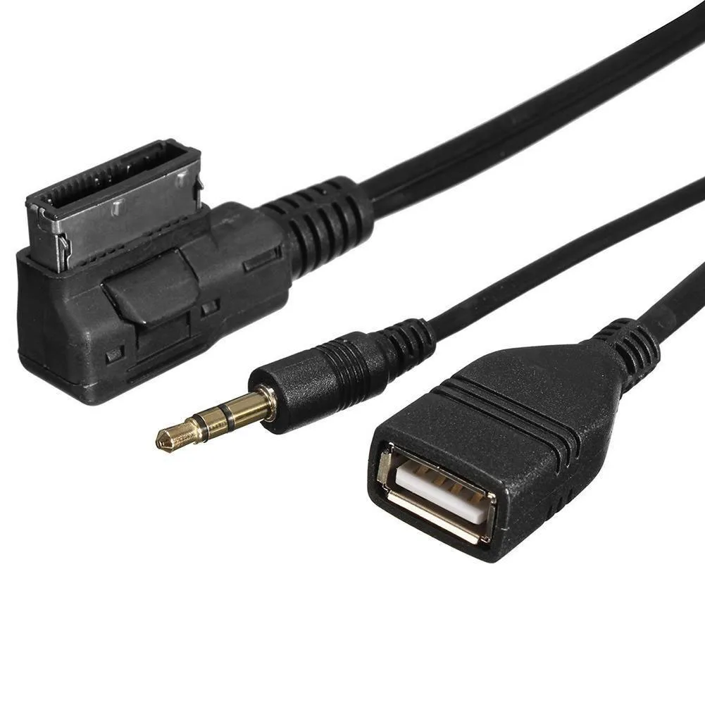 Черный AMI USB зарядное устройство MMI интерфейс интимные аксессуары адаптер Музыка